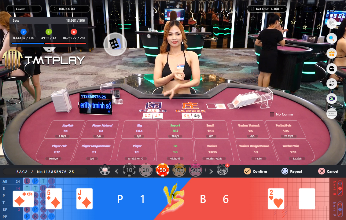 What is Baccarat TMTPLAY?